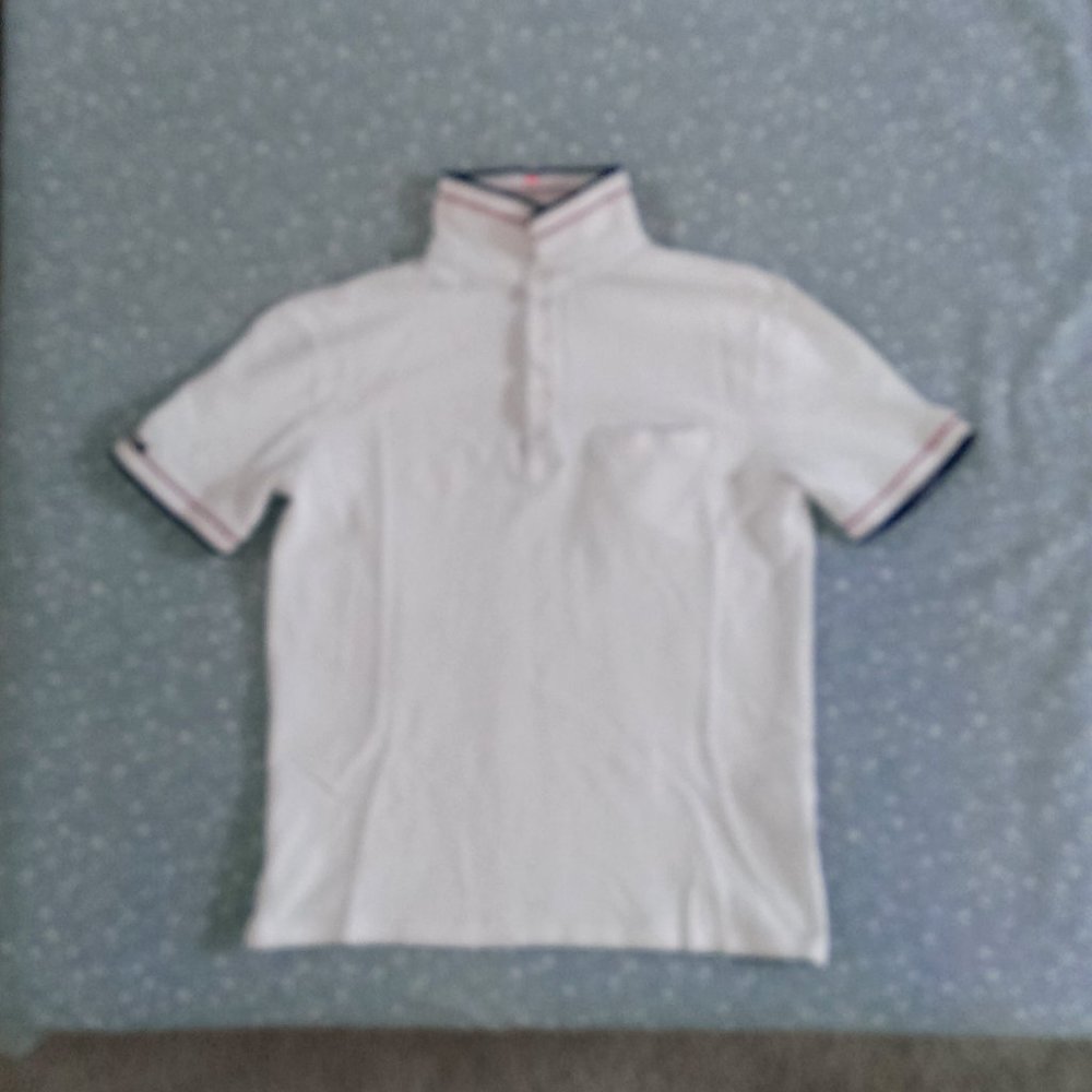 Superdry White Polo Shirt Medium